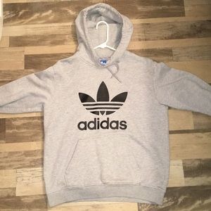 Adidas sweatshirt gray L